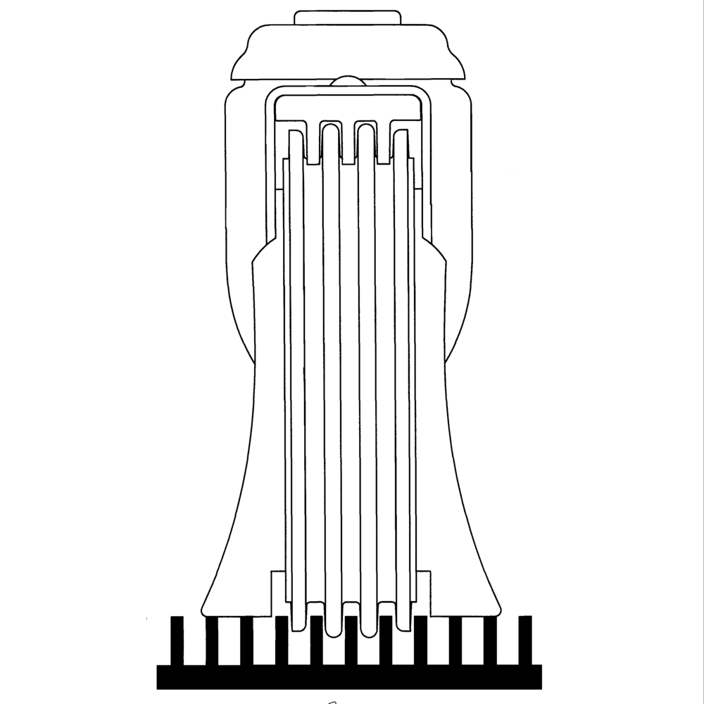 Swivel castor with wheel brake 125 mm - 3