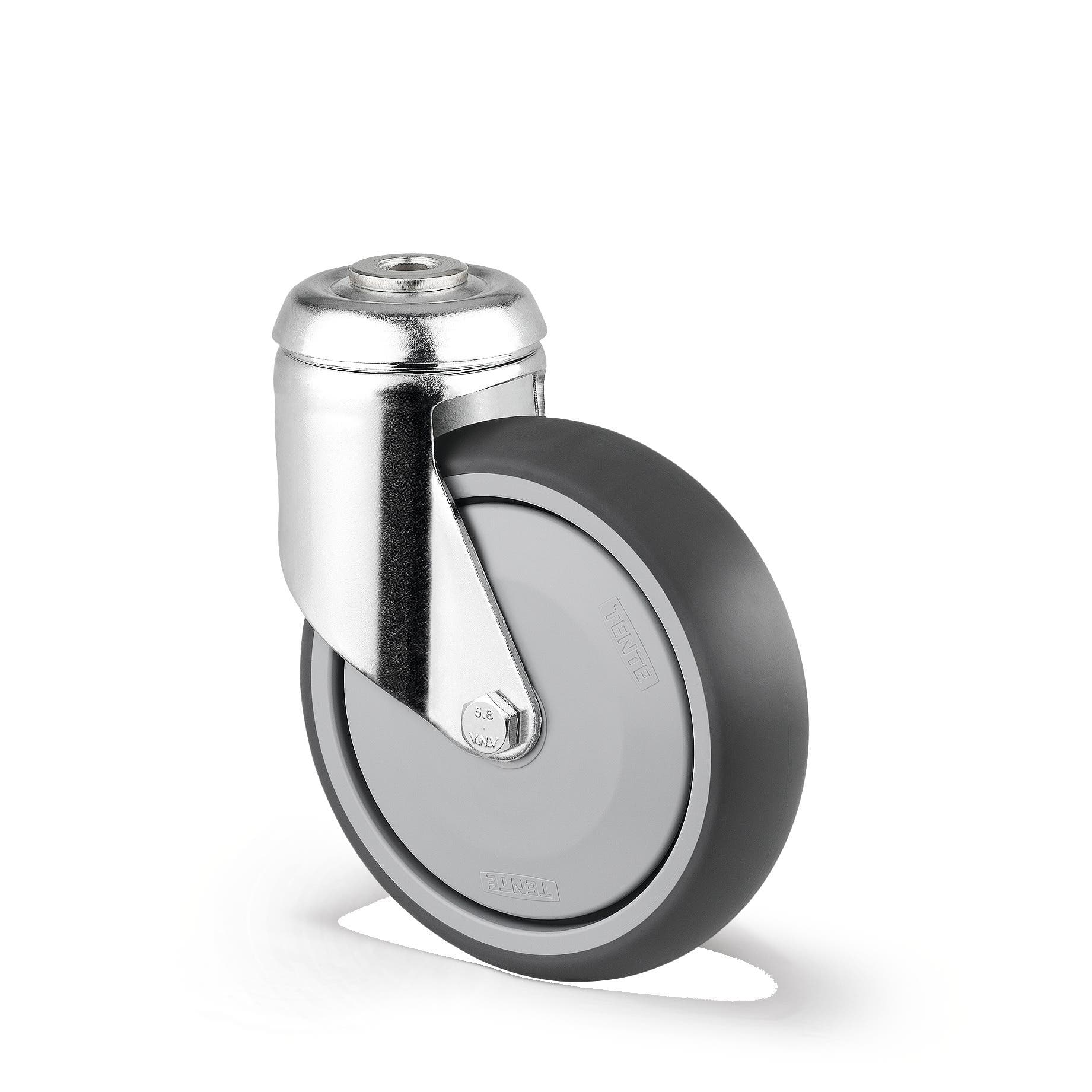 Περιστρεφόμενη ρόδα, Ø125mm, Γαλβανιζέ